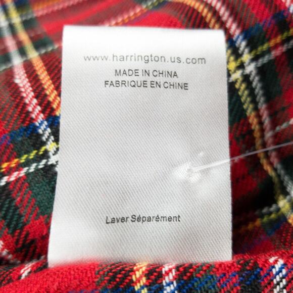 Harrington Windbreaker Jacket Flannel-Lined Burgundy Men’s XL Travel Layer - Picture 10 of 15